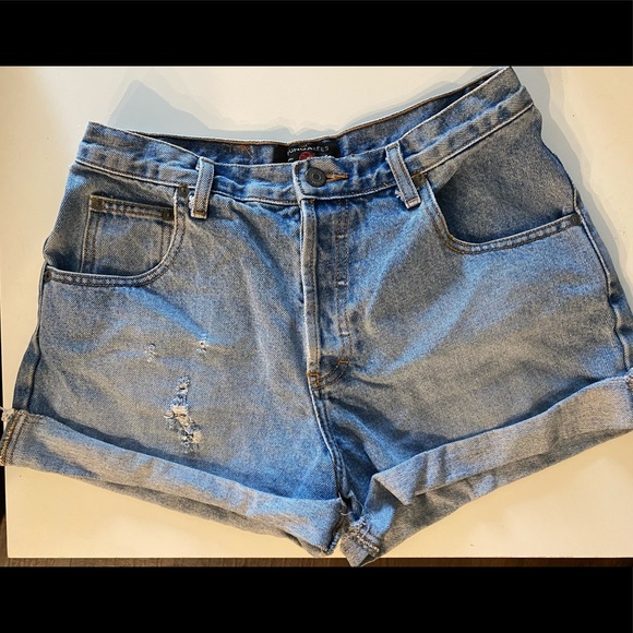Vintage American Eagle high waisted denim shorts